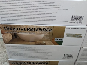 Wandverblender bzw. Fliesen, Naturstein, Quarz, beige  Bild 3
