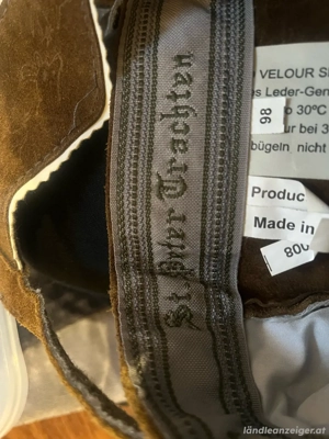 Lederhose   Trachtenhose Gr 98 Bild 2