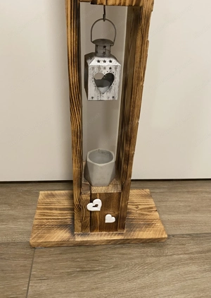 Deko-Gestell aus Holz, inkl. Deko, H=1,22m Bild 5