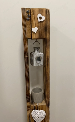 Deko-Gestell aus Holz, inkl. Deko, H=1,22m Bild 4