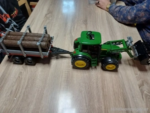 bruder traktor mit hänger