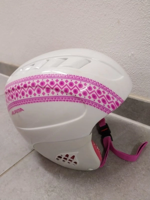 Kinder Schihelm Alpina mit Schibrille Bild 3