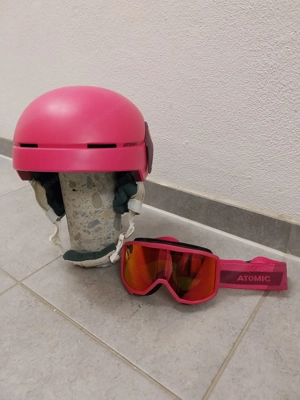 Kinder Schihelm Atomic S 51cm - 55cm Bild 2