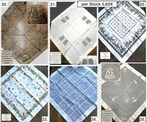 Tischtuch Tischläufer Mitteldecke 5 FOTOS! Bild 4