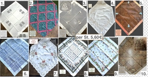 Tischtuch Tischläufer Mitteldecke 5 FOTOS!