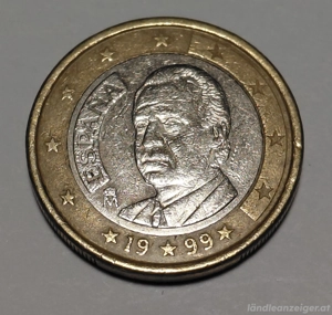 1 Euro Münze 1999 Spanien 