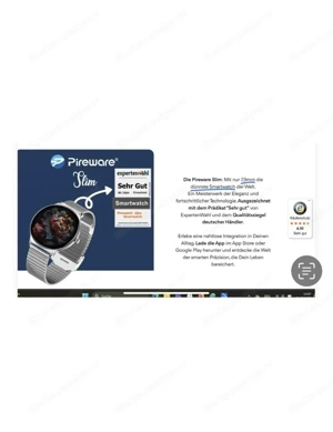 Smartwatch, neuwertig, kaum verwendet Bild 3