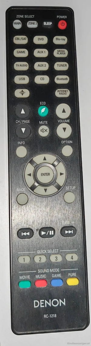 Denon 7.2 AV Receiver Bild 3