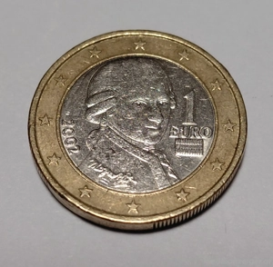 1 Euro Gedenkmünze 2002 Österreich 