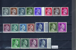 10 Briefmarken Sätze EU Lokajausgaben mit Aufdruck Postfrisch Bild 4