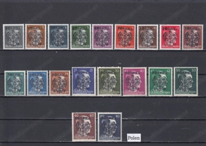 10 Briefmarken Sätze EU Lokajausgaben mit Aufdruck Postfrisch Bild 3