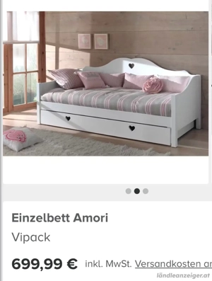 Bett Mädchen 90x200