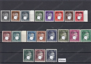 Briefmarkensammlung EU Lokalausgaben Postfrisch Bild 6