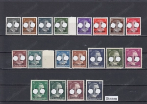 Briefmarkensammlung EU Lokalausgaben Postfrisch Bild 2