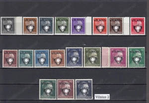 Briefmarkensammlung EU Lokalausgaben Postfrisch Bild 5