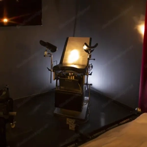 Untersuchung auf Gyno-Stuhl