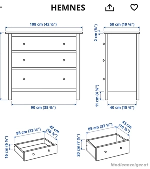 Kommode Ikea Hemnes