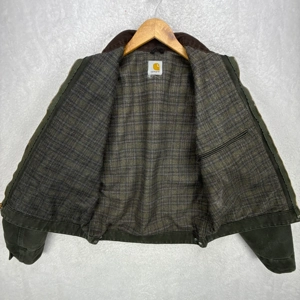 Carhartt Detroit Jacke Blanket Lined Herren Medium J97 MOS Moosgrün- Bild 5