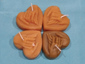 Kerzen und dekoratives aus Bienenwachs  Bild 6