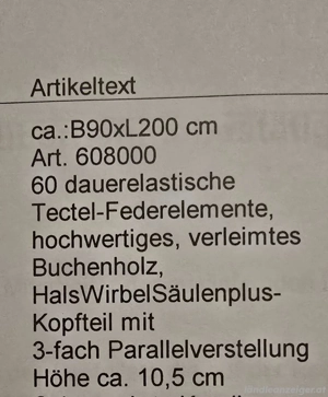 Matratzenrost Bild 3