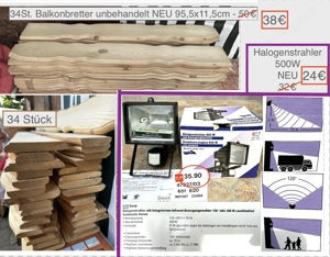 Werkstatt Lochplatten Metall, Balkonbretter ab 4  Bild 9