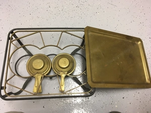 Warmhalteplatte antik