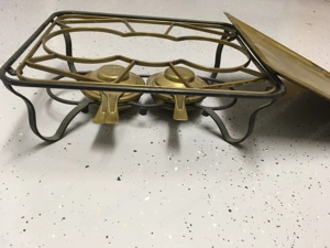 Warmhalteplatte antik Bild 2