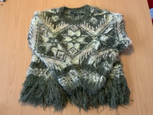 Pullover mit Franseln, Größe XS, Telly Weijl, wenig getragen Bild 2