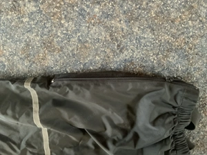 Matschhose, gefüttert, Gr. 134, seitliche Reißverschlusstaschen, NEU Bild 4