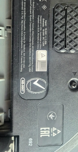 biete irobot roomba 692 Saugroboter mit Ladestation und Netzkabel Bild 3