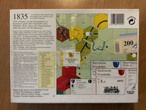 Gesellschaftsspiel um Eisenbahnbau und Aktien, ab 16 Jahre, neu und noch foliert Bild 2