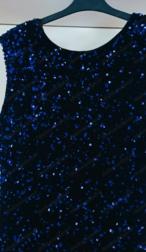 Damenabendkleid blau Bild 2