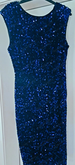 Damenabendkleid blau