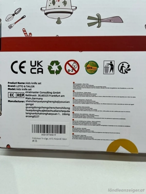 Kinder-Messer-Set für echtes Kochen Bild 2