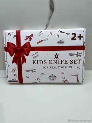 Kinder-Messer-Set für echtes Kochen