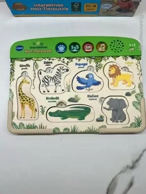 vtech - Interaktives Holz-Tierpuzzle Bild 2