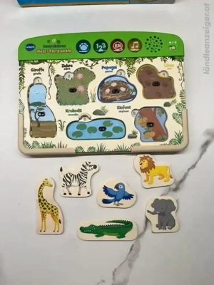 vtech - Interaktives Holz-Tierpuzzle Bild 3