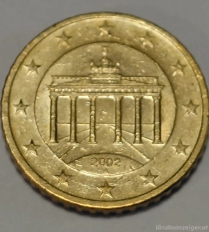 50 Cent Münze Deutschland 2002