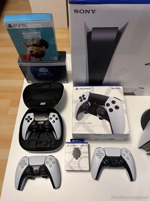 Sony PlayStation 5 Disc Edition ! 825gb! 12 Spiele! 3 Controller OVP! Bild 2