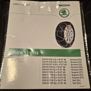 NEUE PEWAG Schneeketten Skoda Bild 2