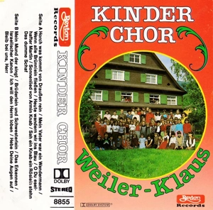 Kinderchor Weiler-Klaus   Musikkassette MC von Berton Records