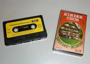 Kinderchor Weiler-Klaus   Musikkassette MC von Berton Records Bild 2
