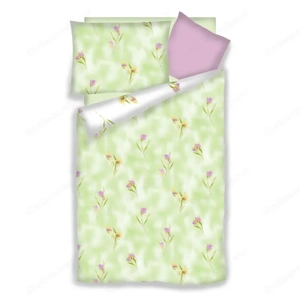 Bettwäsche Baumwollsatin 2x 160x210cm 2x 65x100cm - SCHWEIZER GRÖSSE