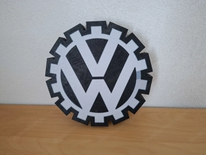 VW Logo Lampe Zahnrad Fanartikel Bild 4