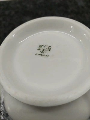 Alte Zuckerdose MZ Bild 4