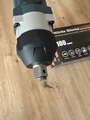 Bosch Professional GDS 18V-1050 H Akku-Drehschlagschrauber +Werkstatt Handschuhe Bild 4