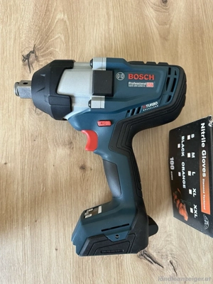 Bosch Professional GDS 18V-1050 H Akku-Drehschlagschrauber +Werkstatt Handschuhe Bild 6
