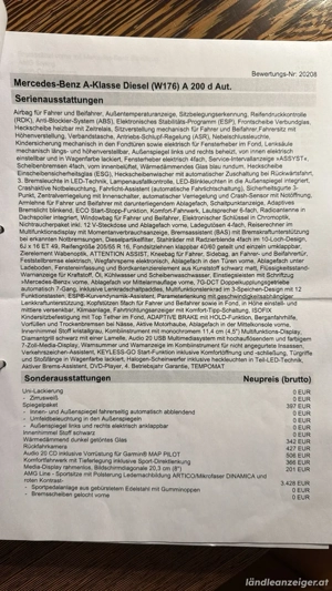 Mercedes-Benz A-Klasse (W176) A 200 d Aut. Bild 3