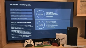 XBOX Series X 1TB inkl 1TB Speichererweiterung 2 Controller