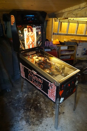 Flipper Gottlieb "Diamond Lady" spielbereit